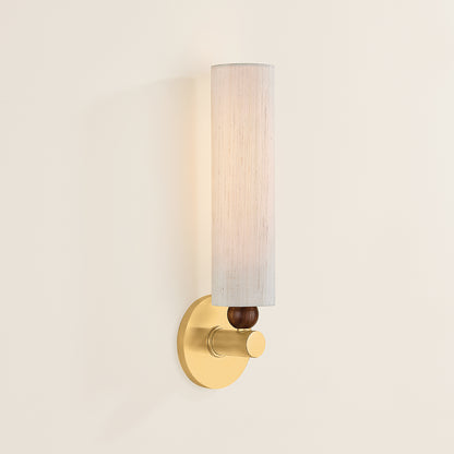 Mitzi by Hudson Valley Lighting Reyn 1-Light Wall Sconce in Aged Brass, detail view 7