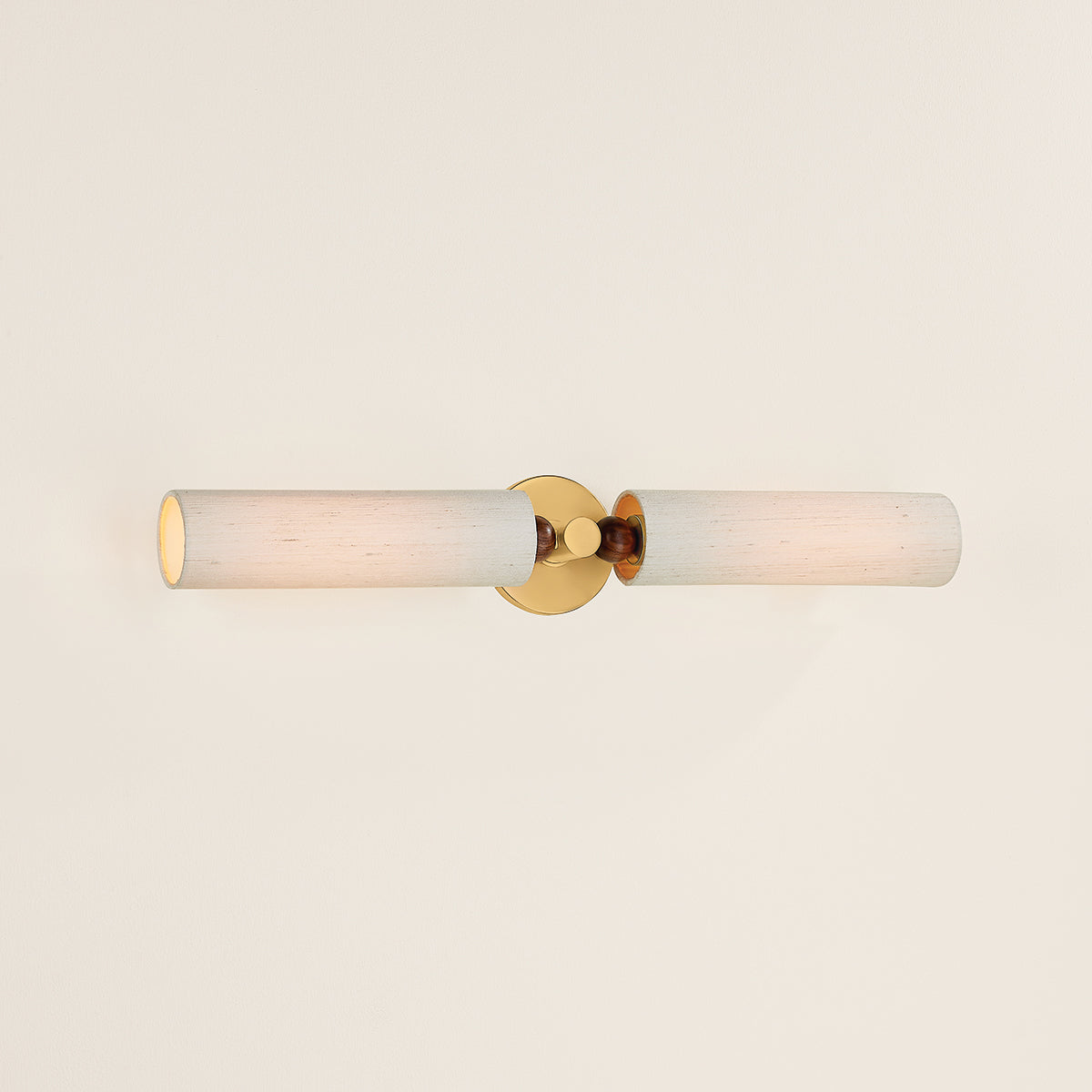 Mitzi by Hudson Valley Lighting Reyn 2-Light Wall Sconce in Aged Brass, detail view 7