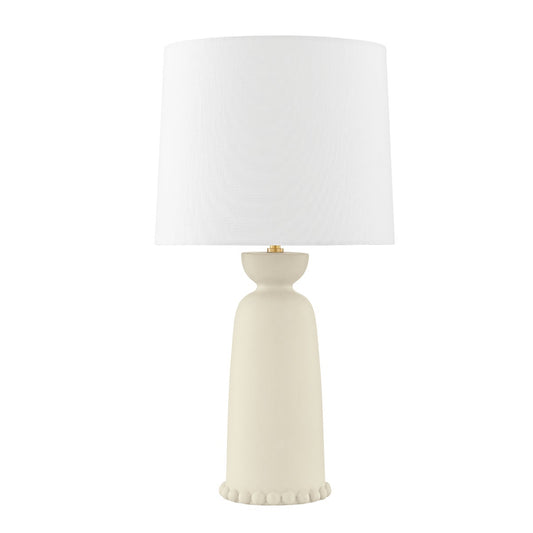 Mitzi by Hudson Valley Lighting Rhea Table Lamp in Aged Brass / Ceramic Antique Ivory