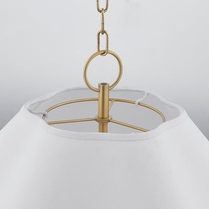Mitzi by Hudson Valley Lighting Rosanna Pendant in Aged Brass, detail view 2