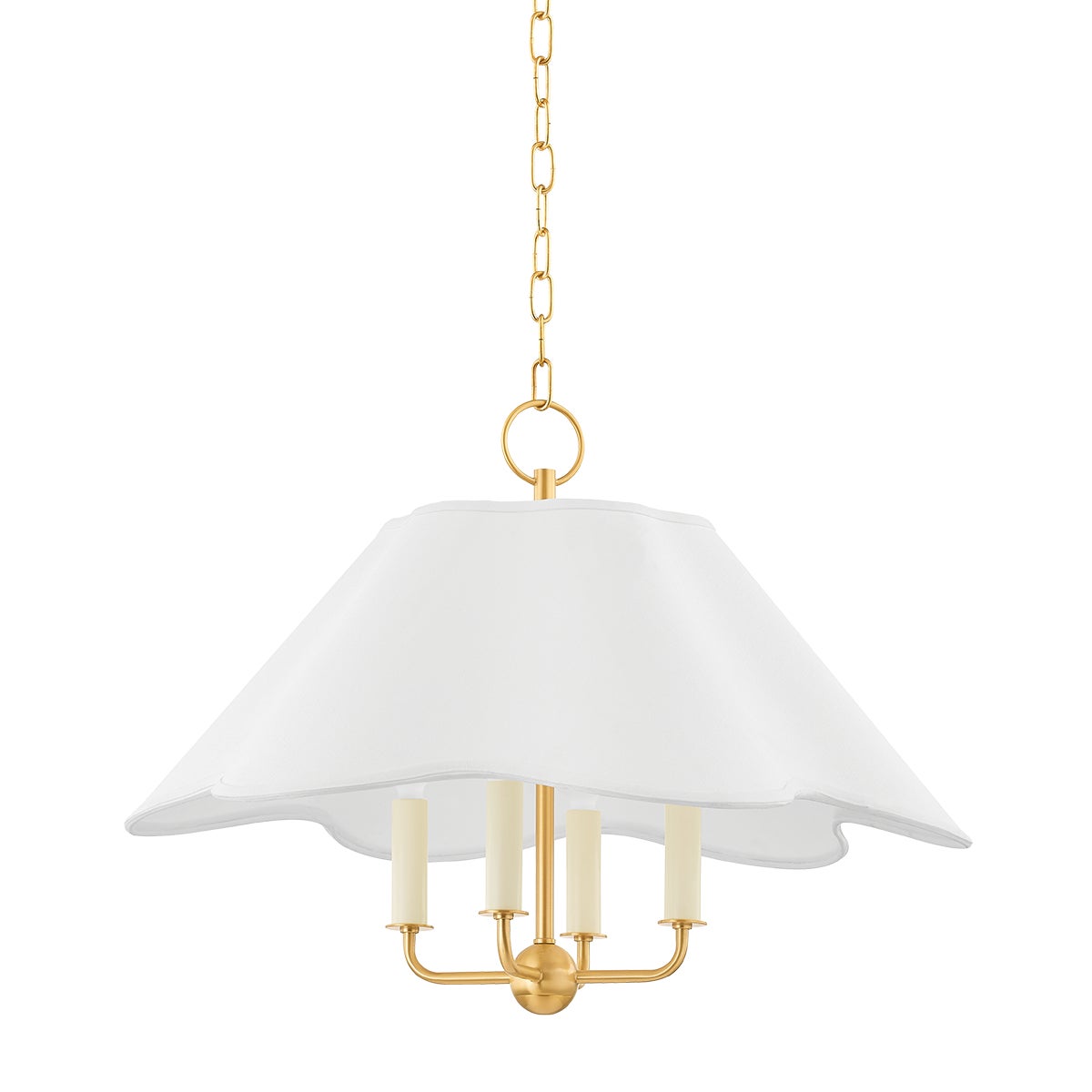 Mitzi by Hudson Valley Lighting Rosanna Pendant in Aged Brass