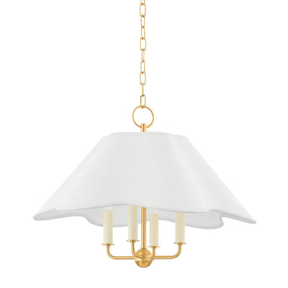 Mitzi by Hudson Valley Lighting Rosanna Pendant in Aged Brass