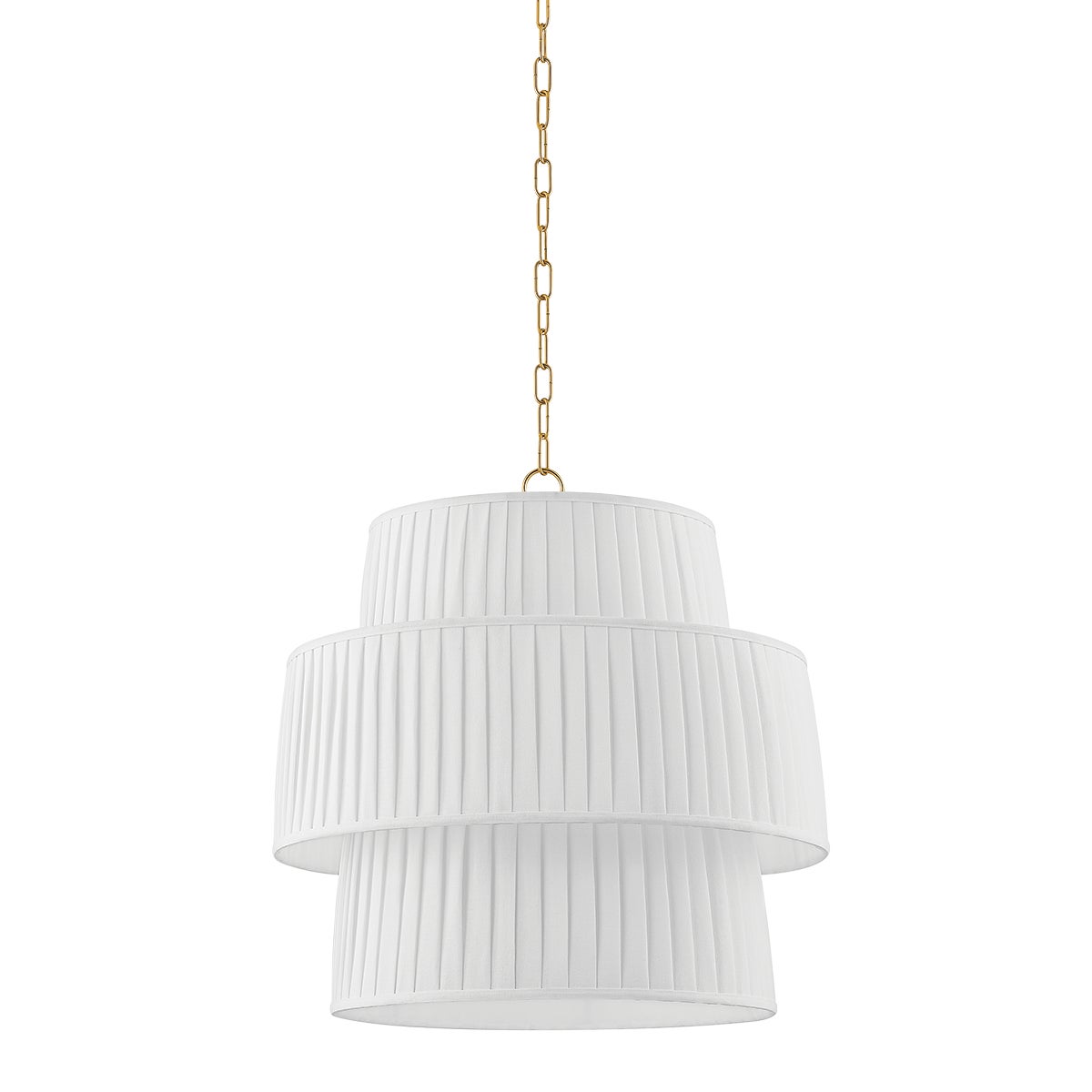 Mitzi by Hudson Valley Lighting Rya Pendant in Aged Brass