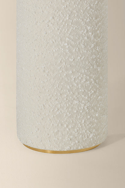 Mitzi by Hudson Valley Lighting Sam Floor Lamp in Aged Brass, detail view 3