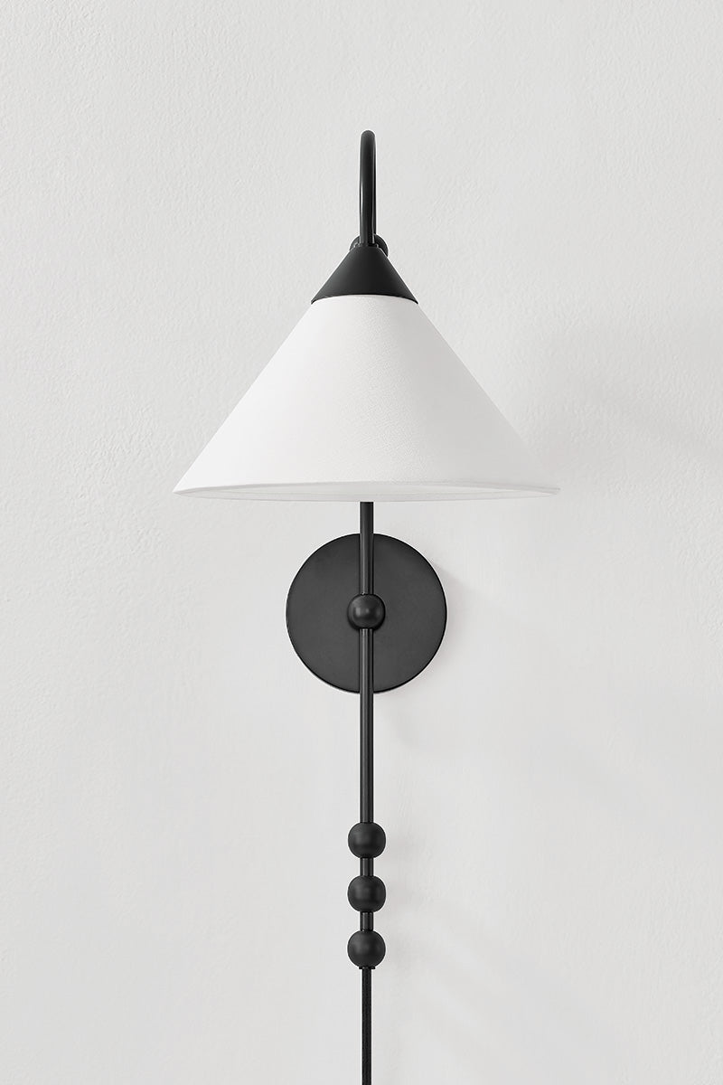 Mitzi by Hudson Valley Lighting Sang Wall Sconce in Old Bronze, detail view 1