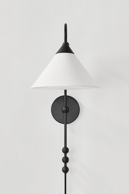 Mitzi by Hudson Valley Lighting Sang Wall Sconce in Old Bronze, detail view 1