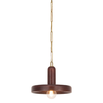Mitzi by Hudson Valley Lighting Scheana Pendant in Aged Brass