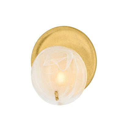 Mitzi by Hudson Valley Lighting Shanette Wall Sconce in Vintage Gold Leaf