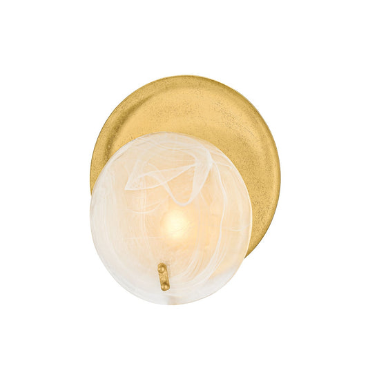 Mitzi by Hudson Valley Lighting Shanette Wall Sconce in Vintage Gold Leaf