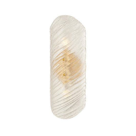 Mitzi by Hudson Valley Lighting Shelley Wall Sconce in Vintage Gold Leaf