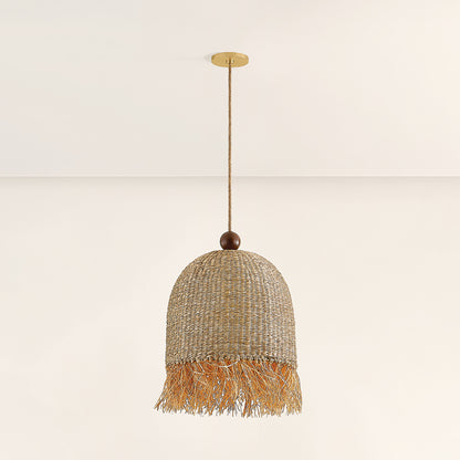 Mitzi by Hudson Valley Lighting Sheri Pendant in Aged Brass, detail view 4