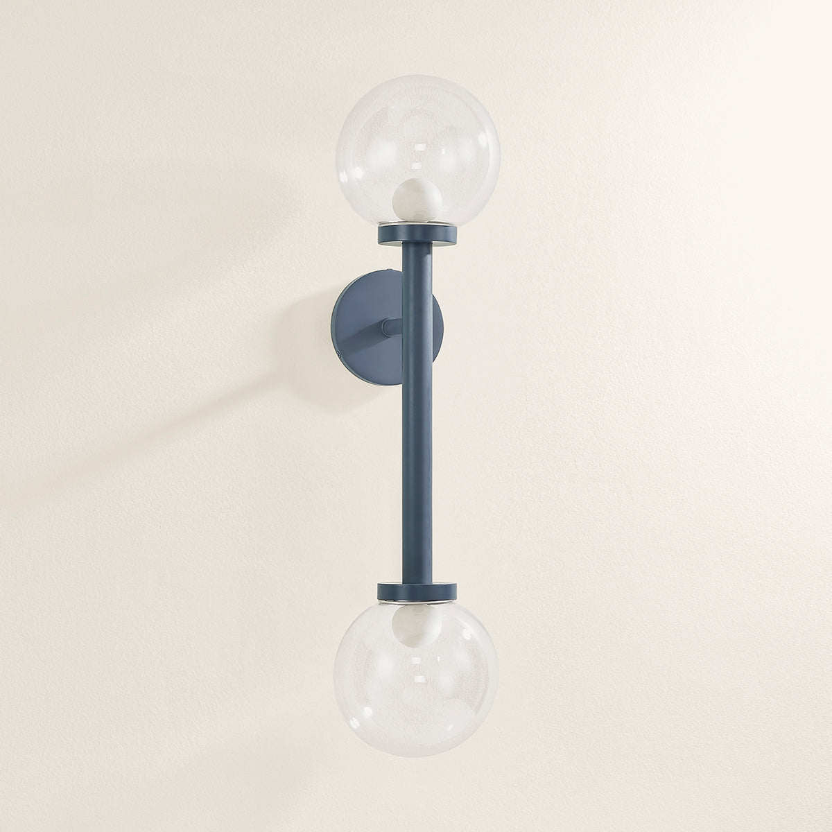 Mitzi by Hudson Valley Lighting Sia Wall Sconce in Slate Blue, detail view 2