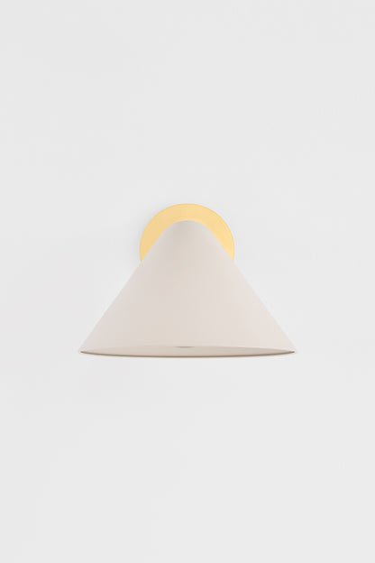 Mitzi by Hudson Valley Lighting Sonja Wall Sconce in True Bronze / Soft Bisque, detail view 1