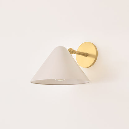Mitzi by Hudson Valley Lighting Sonja Wall Sconce in True Bronze / Soft Bisque, detail view 2