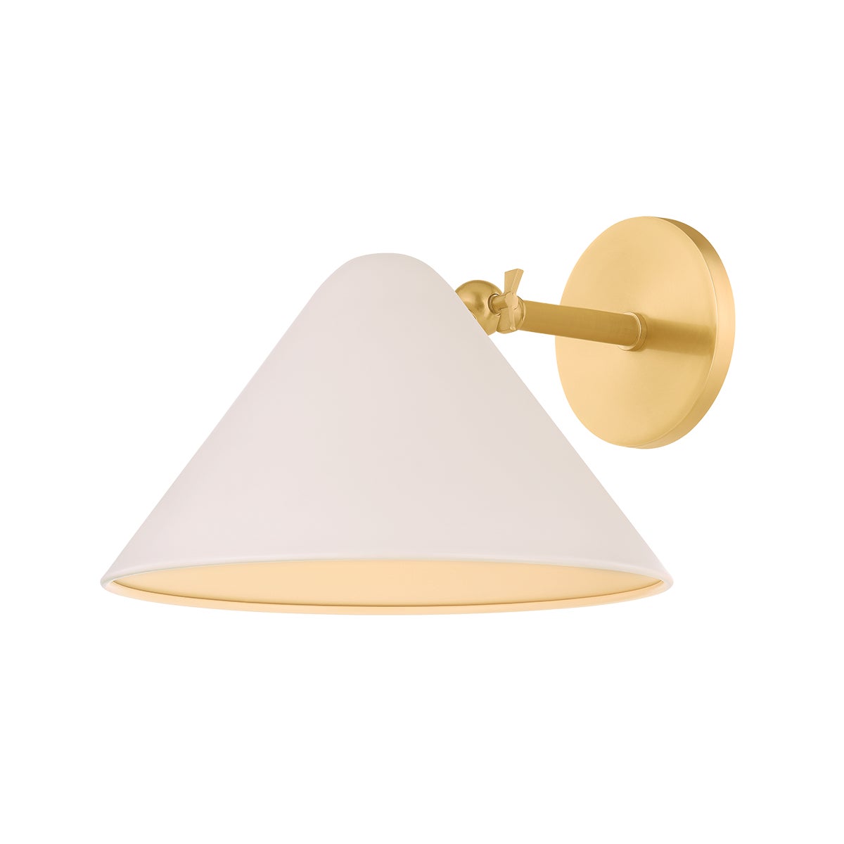 Mitzi by Hudson Valley Lighting Sonja Wall Sconce in True Bronze / Soft Bisque