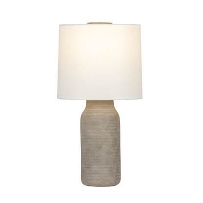 Mitzi by Hudson Valley Lighting Stassi Table Lamp in Aged Brass / Ceramic Stria Terra