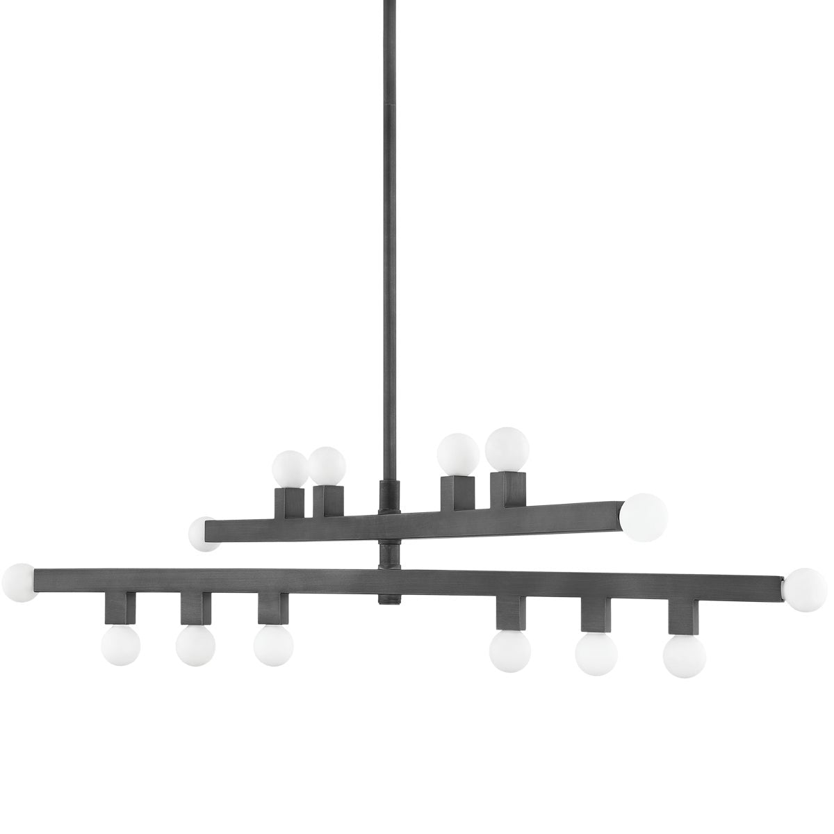 Mitzi by Hudson Valley Lighting Sutter Chandelier in Graphite