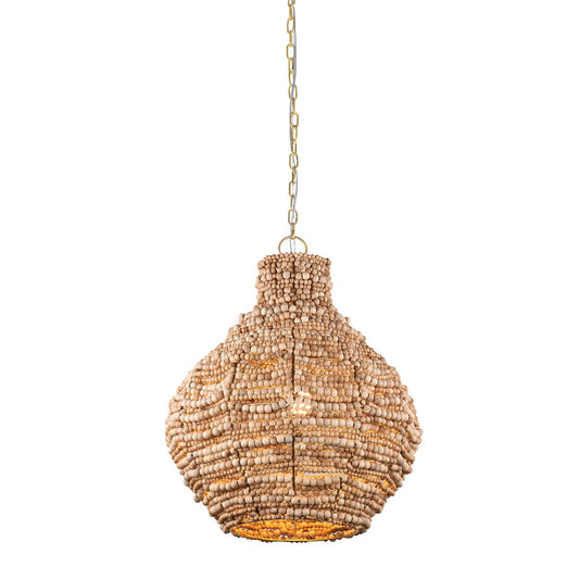 Mitzi by Hudson Valley Lighting Tiana Pendant in Aged Brass