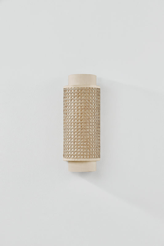 Mitzi by Hudson Valley Lighting Tina Wall Sconce in Aged Brass, detail view 1