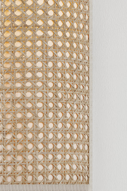 Mitzi by Hudson Valley Lighting Tina Wall Sconce in Aged Brass, detail view 5