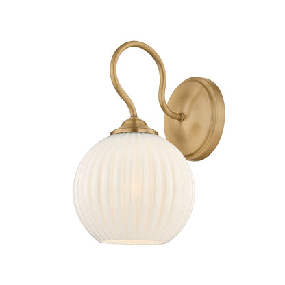 Mitzi by Hudson Valley Lighting Vida Wall Sconce in Patina Brass