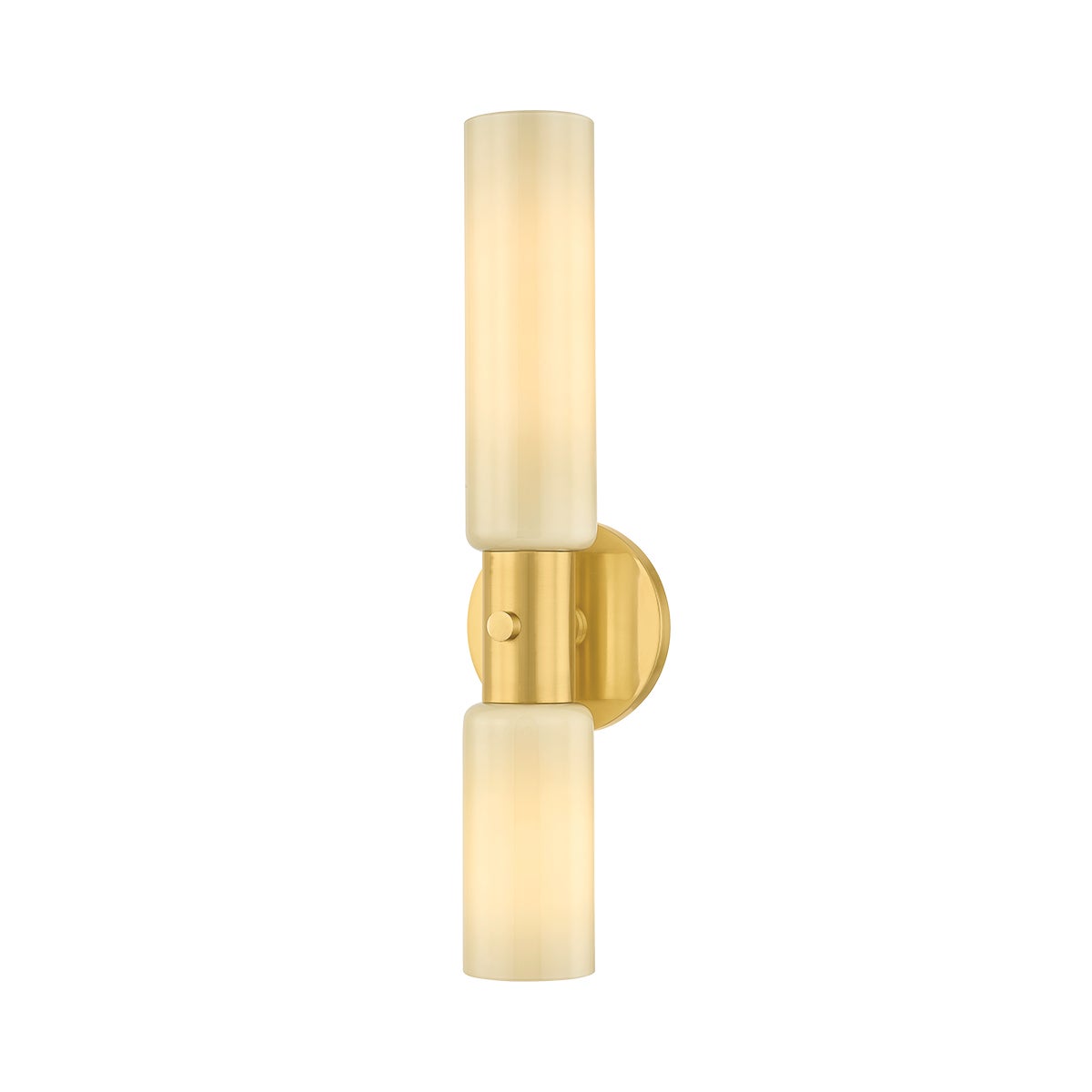 Mitzi by Hudson Valley Lighting Violetta Wall Sconce in Aged Brass