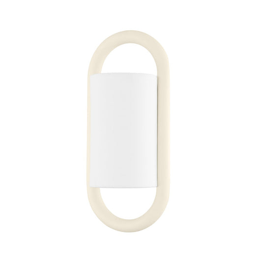 Mitzi by Hudson Valley Lighting Wynter Wall Sconce in Textured Cream