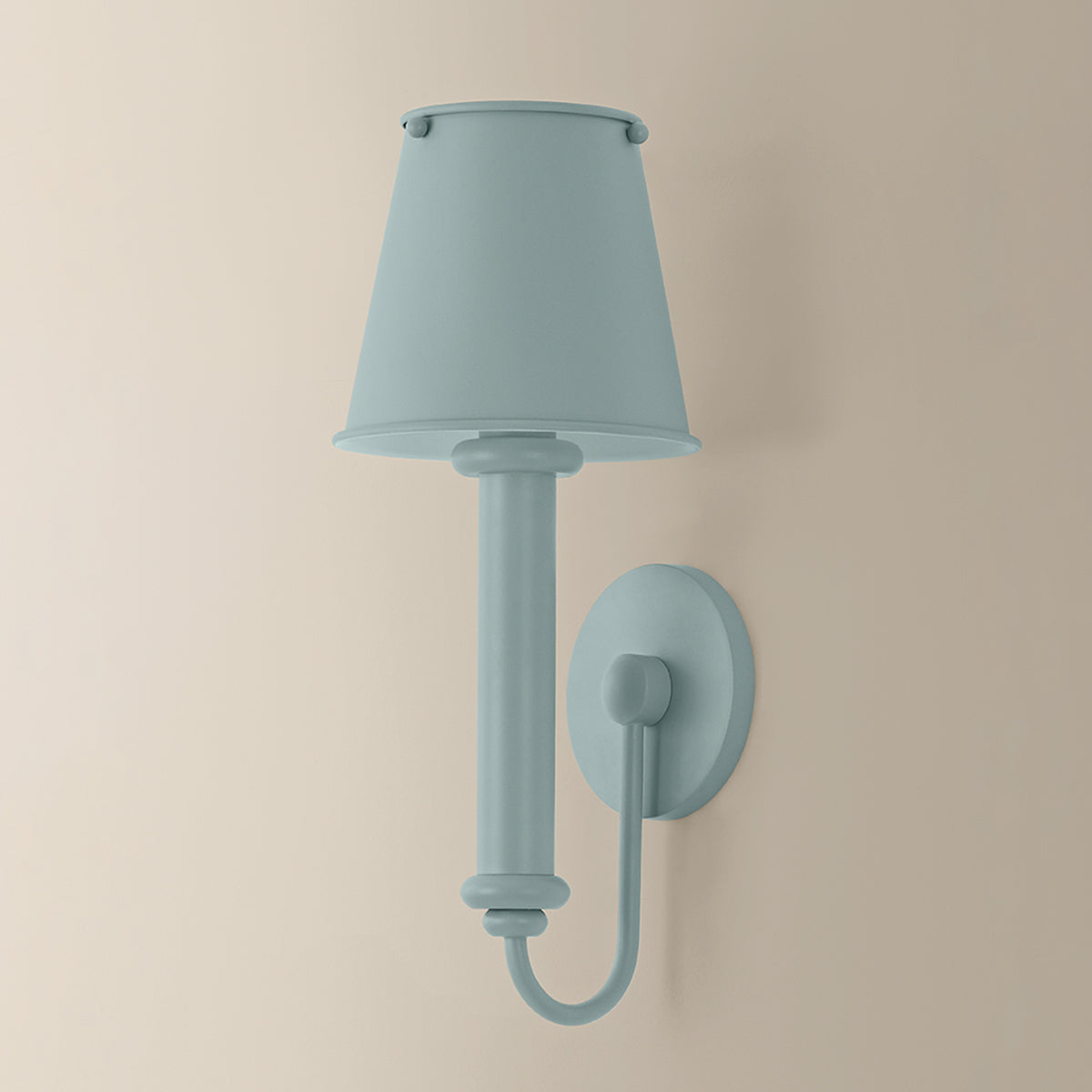 Mitzi by Hudson Valley Lighting Yara Wall Sconce in Dusk Blue, detail view 2