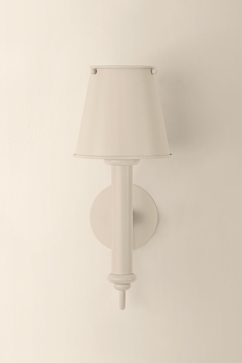 Mitzi by Hudson Valley Lighting Yara Wall Sconce in Soft Bisque, detail view 1