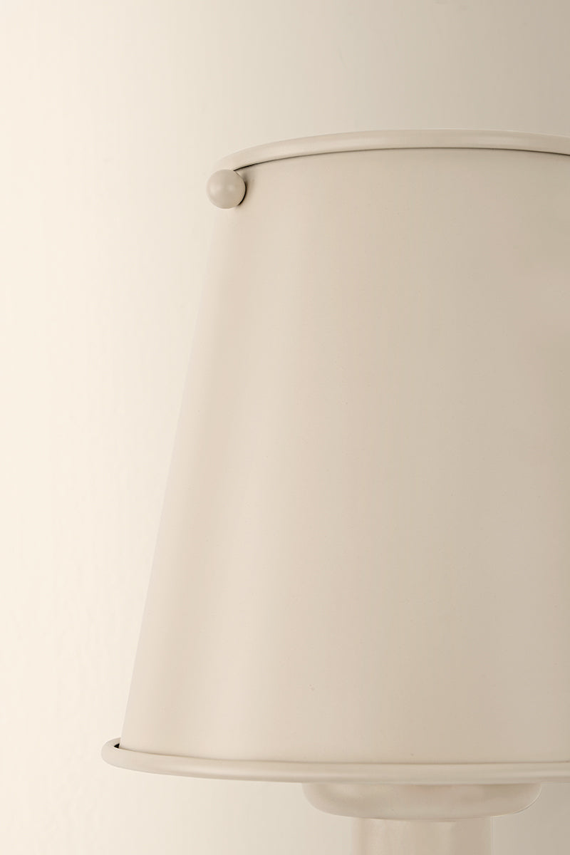 Mitzi by Hudson Valley Lighting Yara Wall Sconce in Soft Bisque, detail view 3