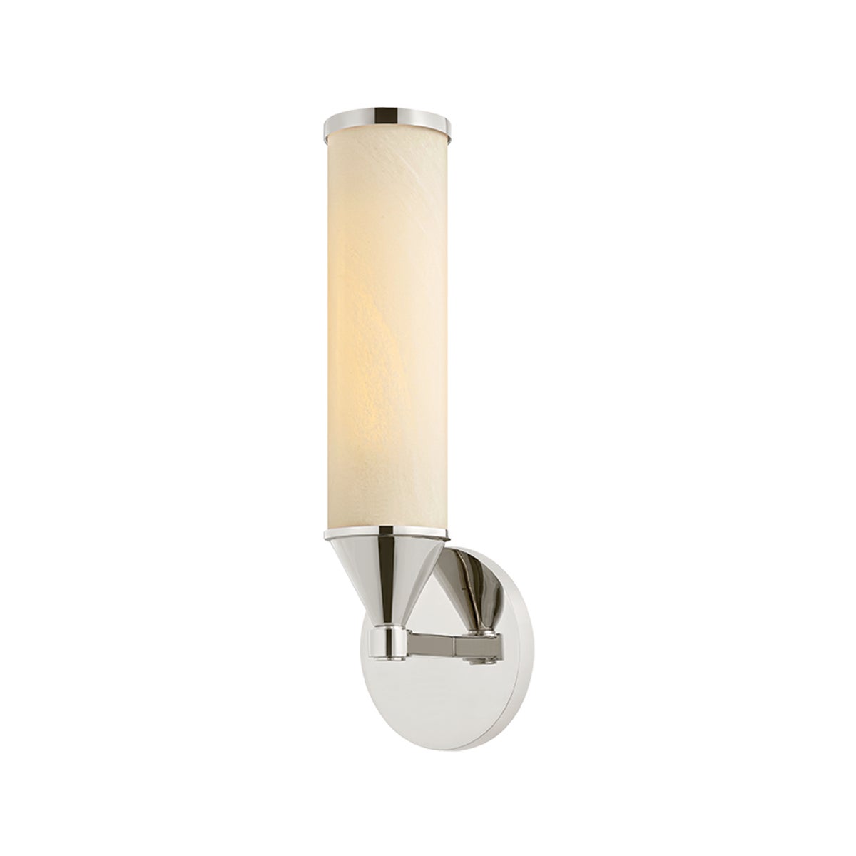 Mitzi by Hudson Valley Lighting Zinnia 1-Light Wall Sconce in Polished Nickel