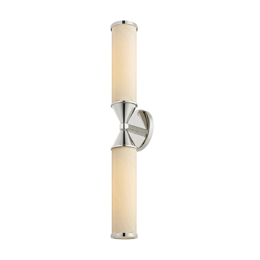 Mitzi by Hudson Valley Lighting Zinnia 2-Light Wall Sconce in Polished Nickel