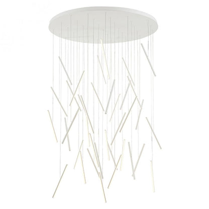 Kuzco Lighting Inc Chute 50-in LED Multi Pendant White