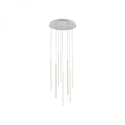 Kuzco Lighting Inc Chute 8 Head LED Multi Pendant White