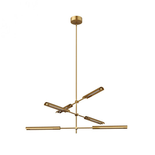 Alora Lighting Astrid LED Multi Pendant Vintage Brass
