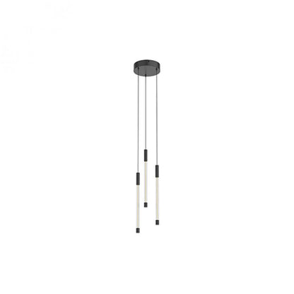 Kuzco Lighting Inc Motif 13-in 3 Head LED Multi Pendant Black