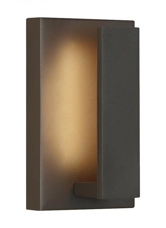 Visual Comfort Modern Nate Outdoor Wall Sconce Black