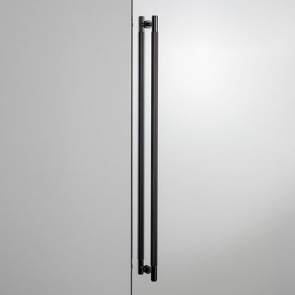 Closet Bar - Double-Sided Cross, Black