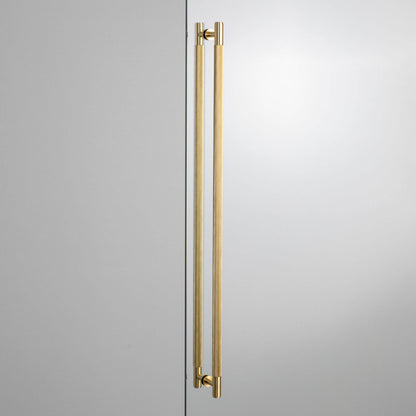 Closet Bar - Double-Sided Cross, Brass