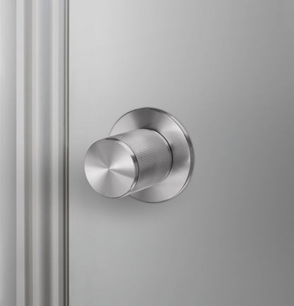 Door Knob - Passage, Linear, Steel
