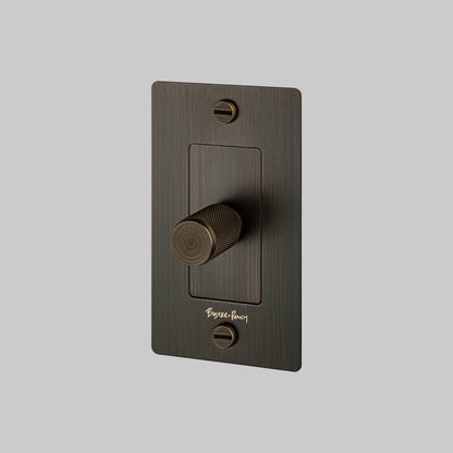 Dimmer Switch - LED, Logo, Smoked Bronze
