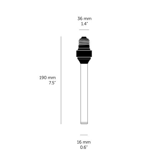Buster Bulb Forked / Smoked