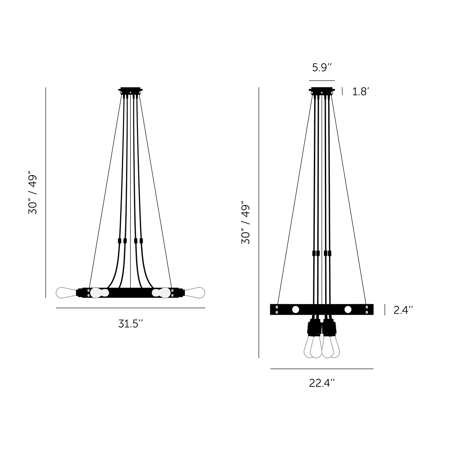 Chandeliers-Buster and Punch-NHE-182184