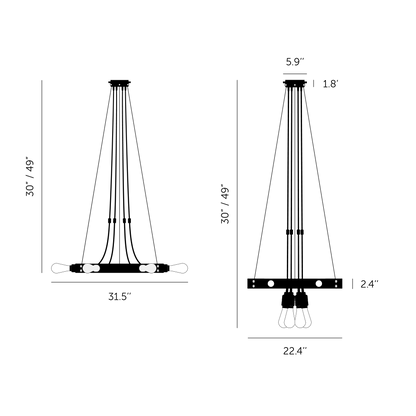 Chandeliers-Buster and Punch-NHE-232181