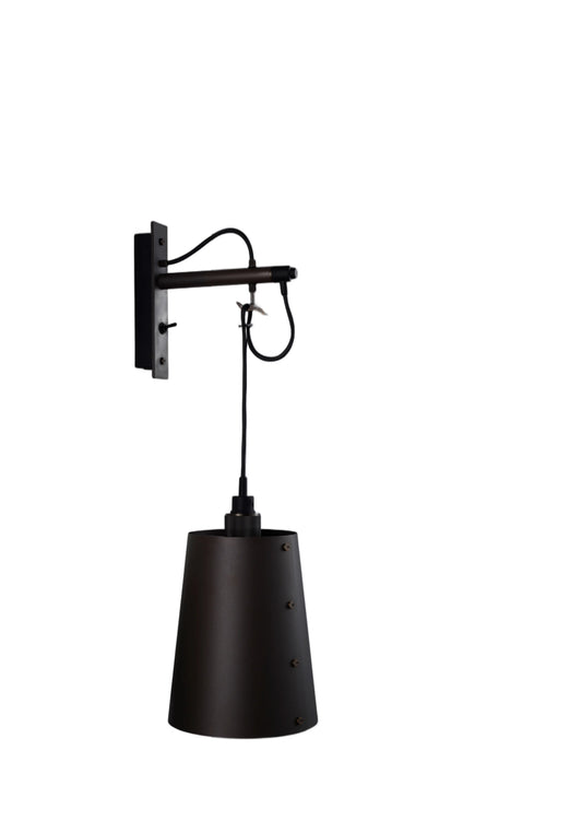 Buster + Punch Hooked Wall Sconce Smoked Bronze