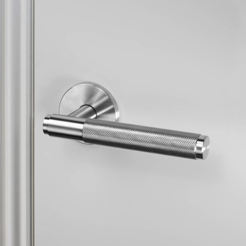 Door Handle - Fixed Single-Sided, Cross, Steel