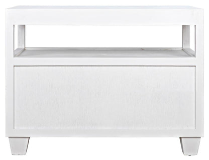 Noir 2-Drawer Side Table