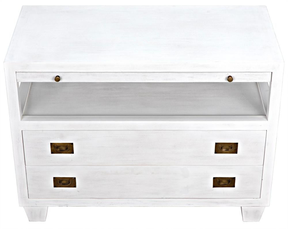 Noir 2-Drawer Side Table