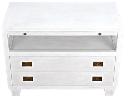 Noir 2-Drawer Side Table