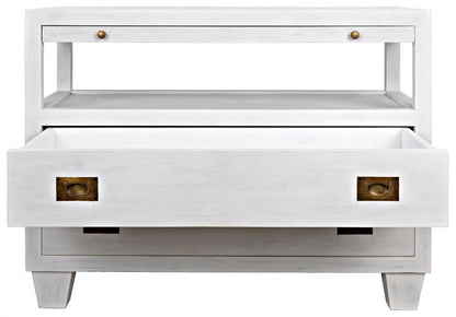 Noir 2-Drawer Side Table